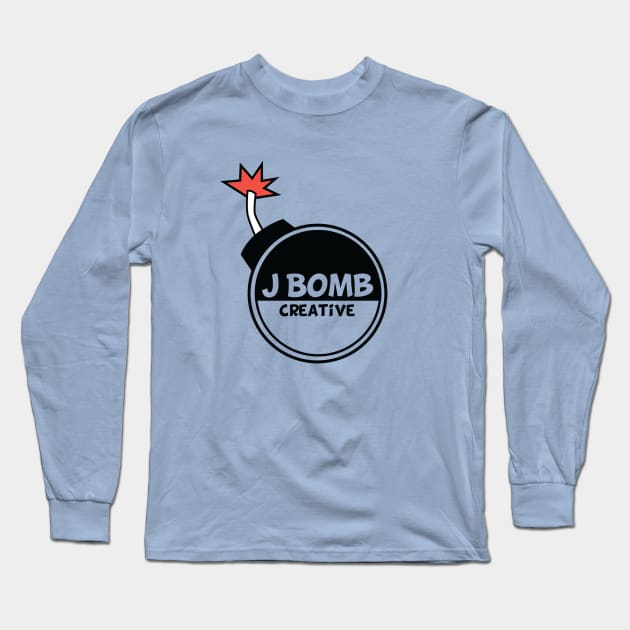 JBomb Creative Logo Long Sleeve T-Shirt by JbombCreative